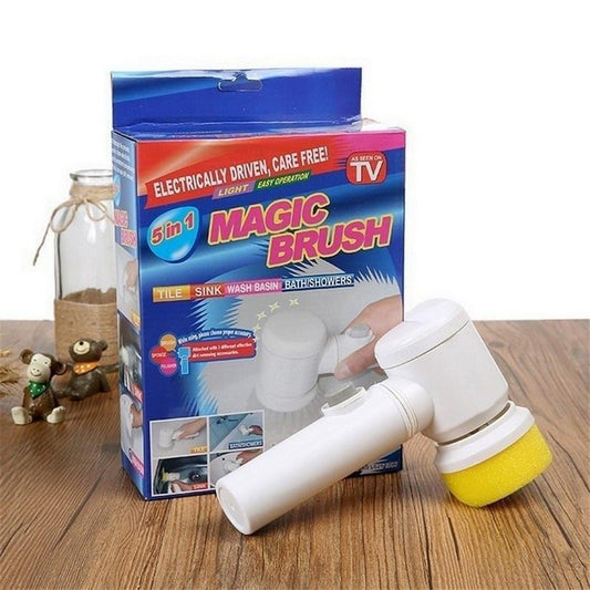 Cepillo Eléctrico Magic Brush Pro™ + 3 Cabezales (Edición Limpieza Rápida)